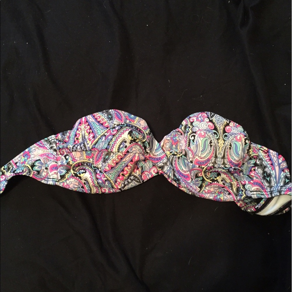 Bandeau bathing suit top