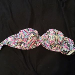 Bandeau bathing suit top