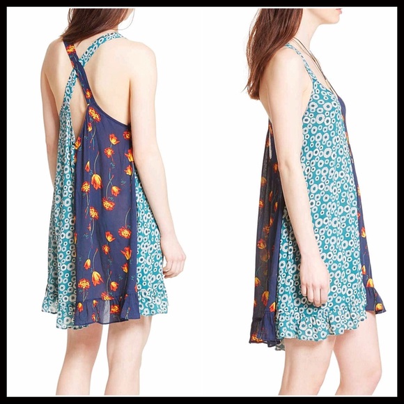❌SOLD❌❗️1-HOUR SALE❗️FREE PEOPLE Slip Dress Boho - Picture 5 of 6