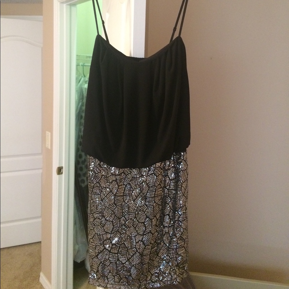 Stunning Trixxi Black and sparkle dress
