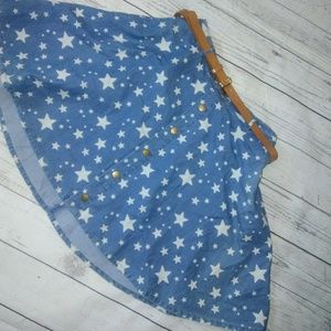 American Rag Star Denim Skirt w/ Pockets