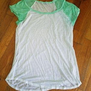Maurices burn out tee size small