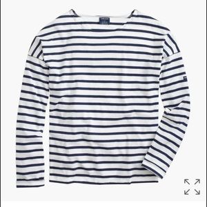 Saint James for J Crew boat neck shirt