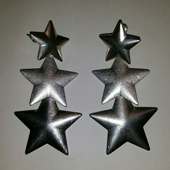 Jewelry - Hanging Star Earrings