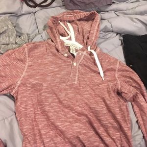 Red light weight hoodie