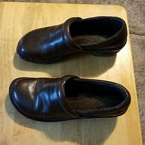 B.O.C. Brown clogs