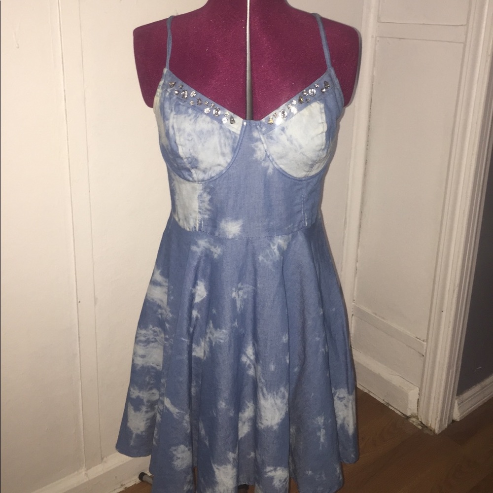 Denim dress
