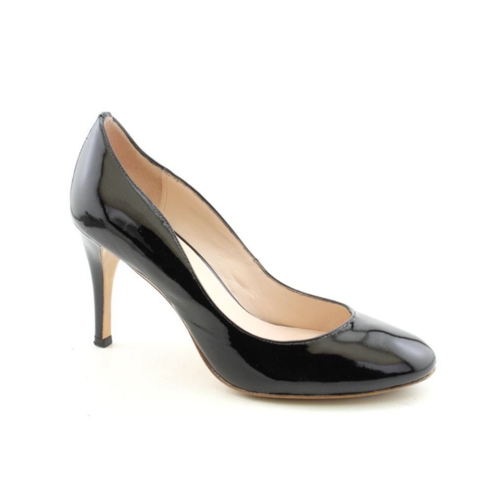 NEW Elie Tahari Black Patent Leather Vivianna Pump