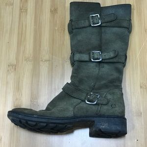 Born Olive green Knee High boots sz 10/42