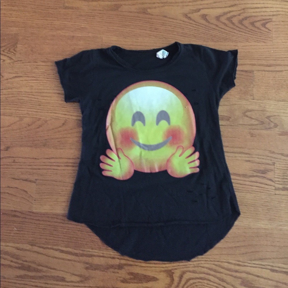 Vintage Havana emoji graphic distressed tee
