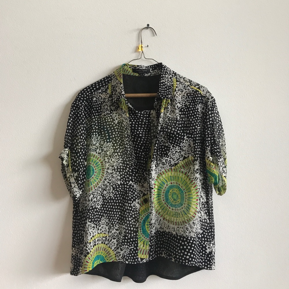 Nanette Lepore Button Down Blouse