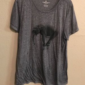 "Wait, what?" American eagle tee. XL.