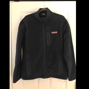 Vineyard Vines fleece zip jacket