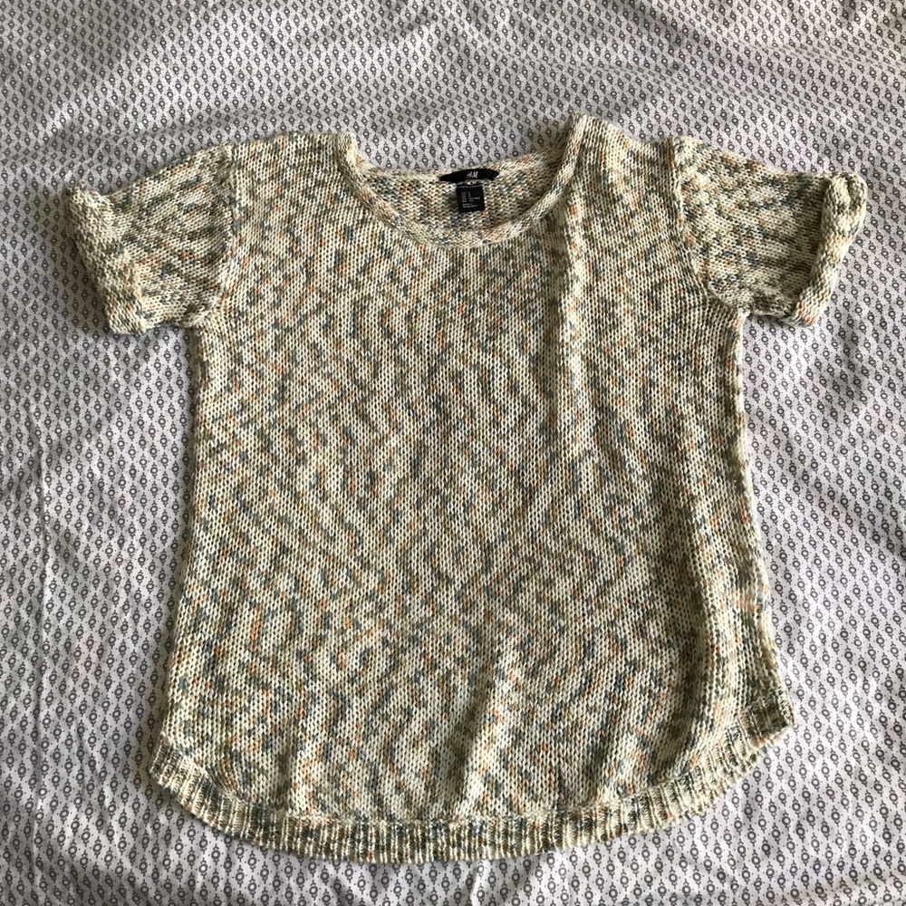H&M Pastel Knit Sweater Tee