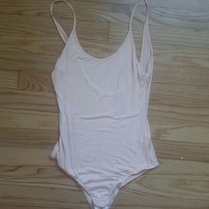Pitaya Light Pink Low Back Bodysuit