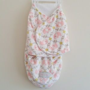 blankets & beyond plush swaddle