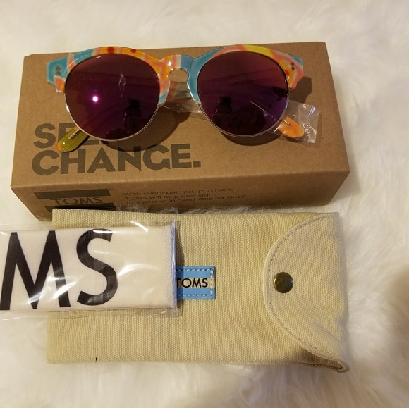Toms Accessories - HP🍍 Charlie Rae Summer Pinneapple Sunglasses 🍍