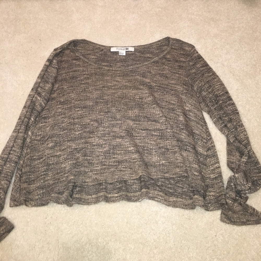 Long Sleeve Crop Top