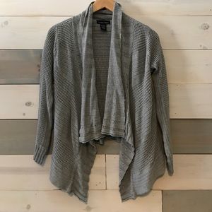 Gray cardigan