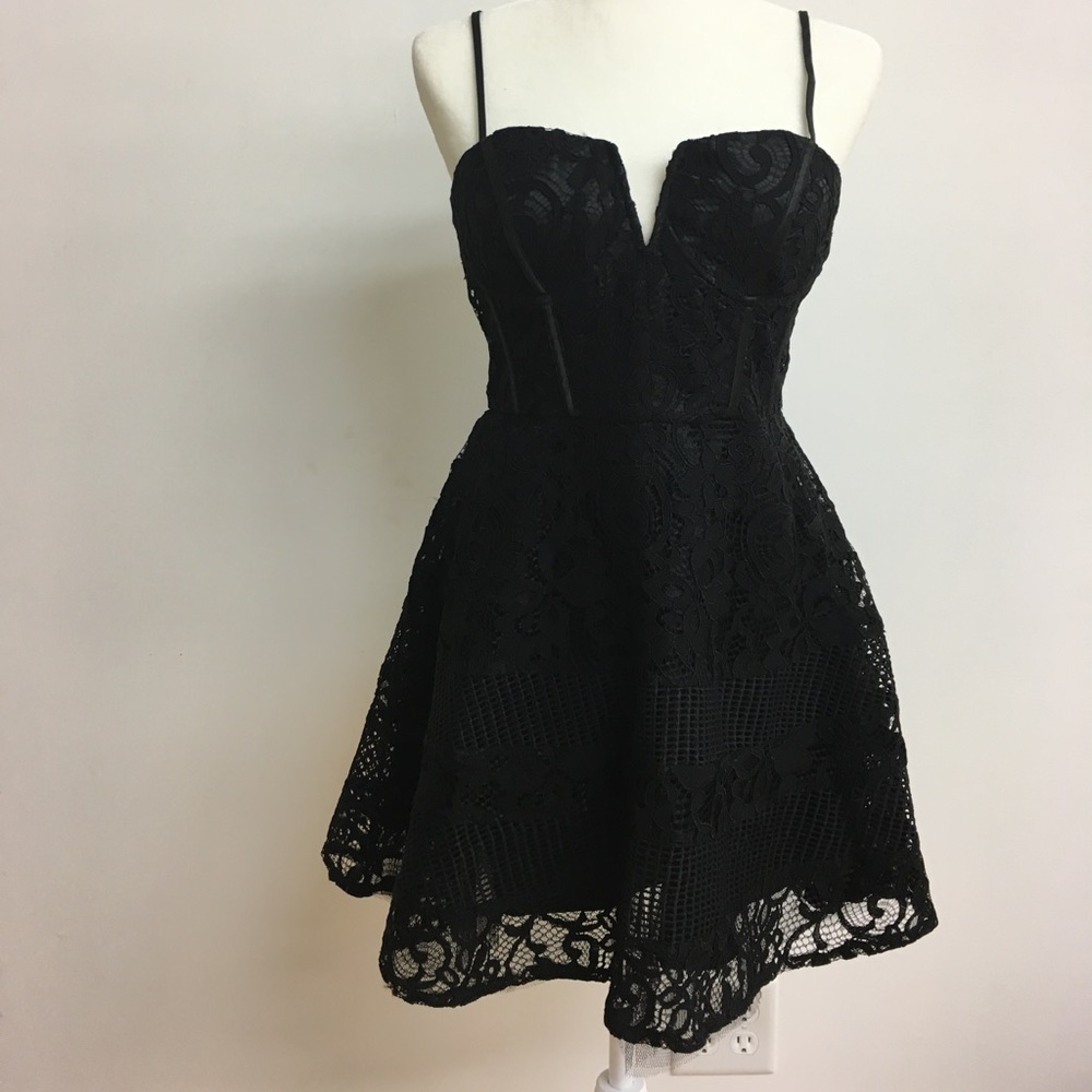 Black Lace Dress