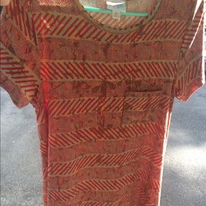 Lularoe XS Leggings material Carly worn once!