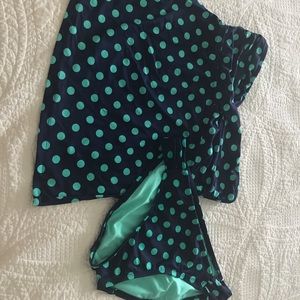 Tankini in blue and mint  green.