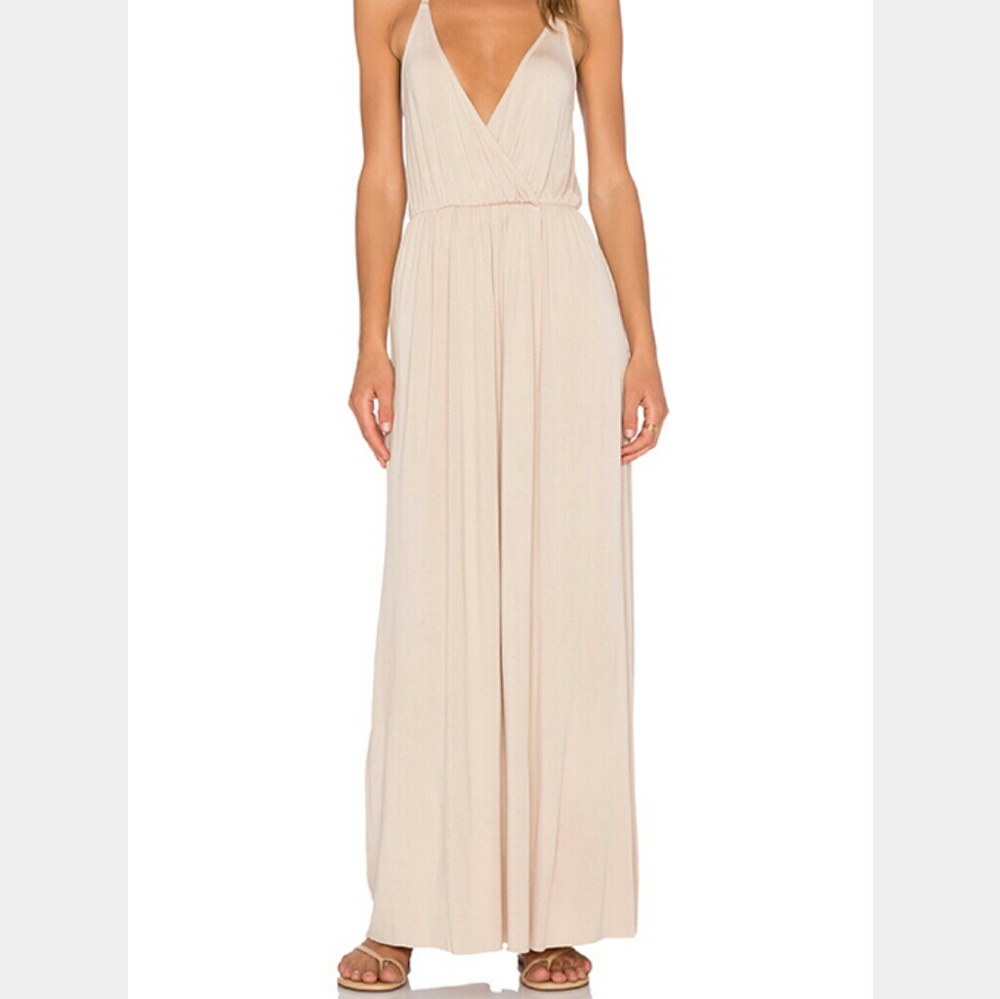 Revolve Clayton Andrea Dress in Bare