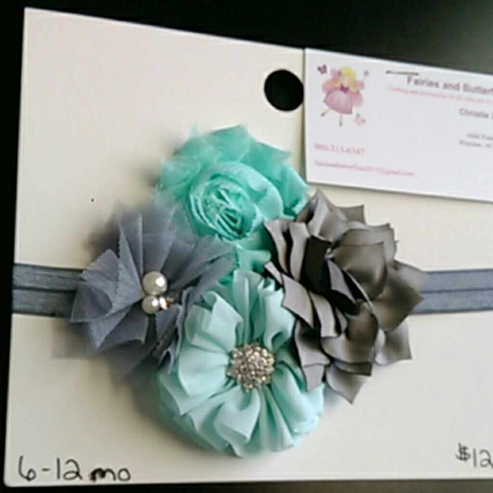New Handmade 6-12 months headbands