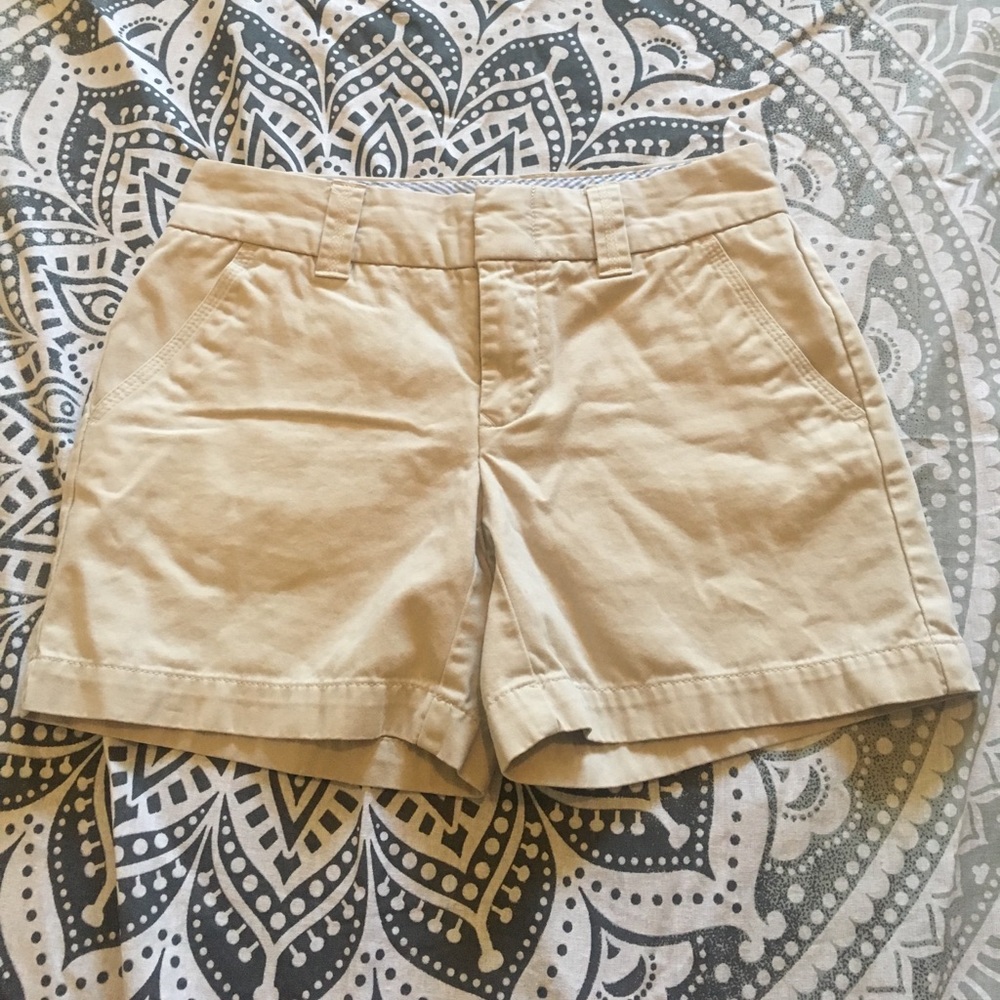 Tan Tommy shorts