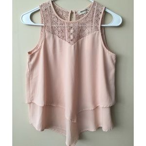 🌸Light Pink Juniors Sleeveless Top🌸