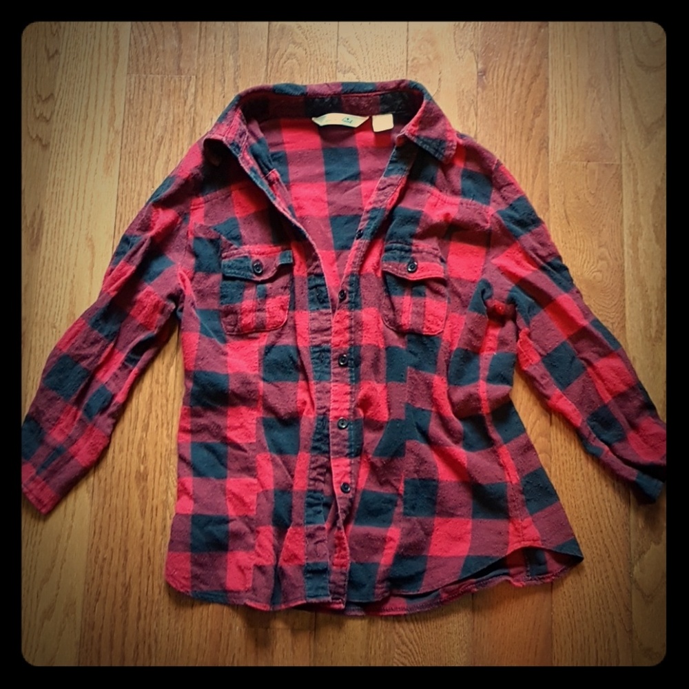 Plaid Button Down