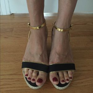 JCrew Ankle Strap Espadrilles Sandals