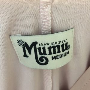 Show Me Your Mumu Dusty Blush Crisp Kendall - M