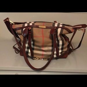 Burberry Diaper Bag