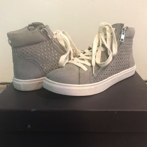 Steve Madden high tops worn once!