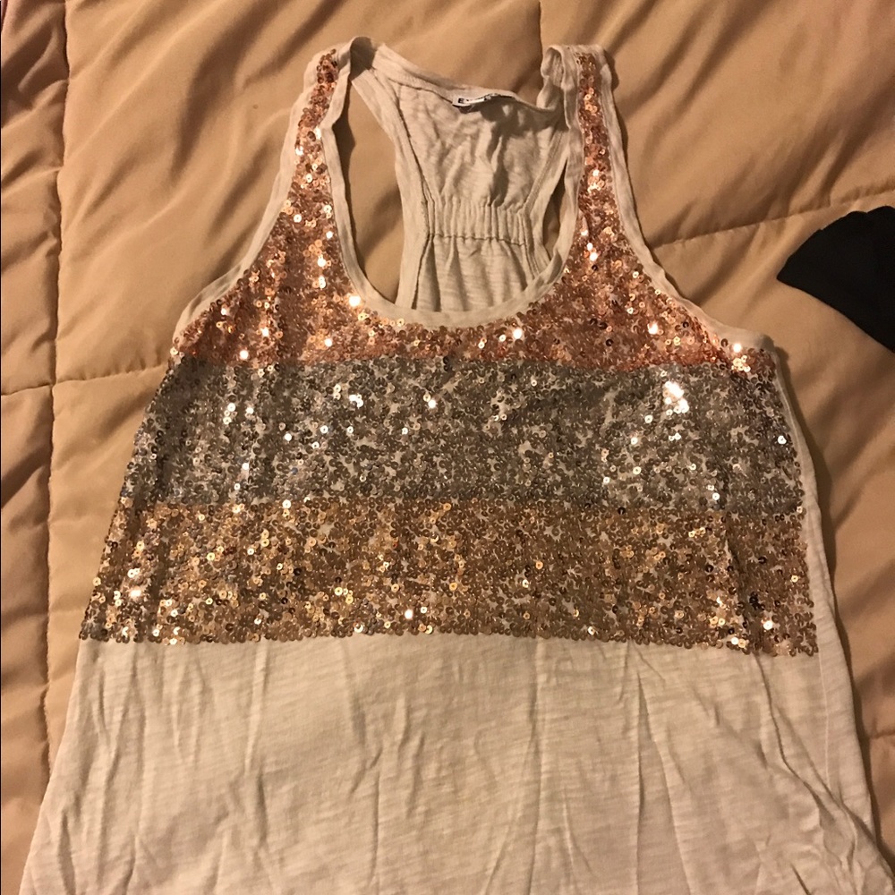 Express Sequin Tank