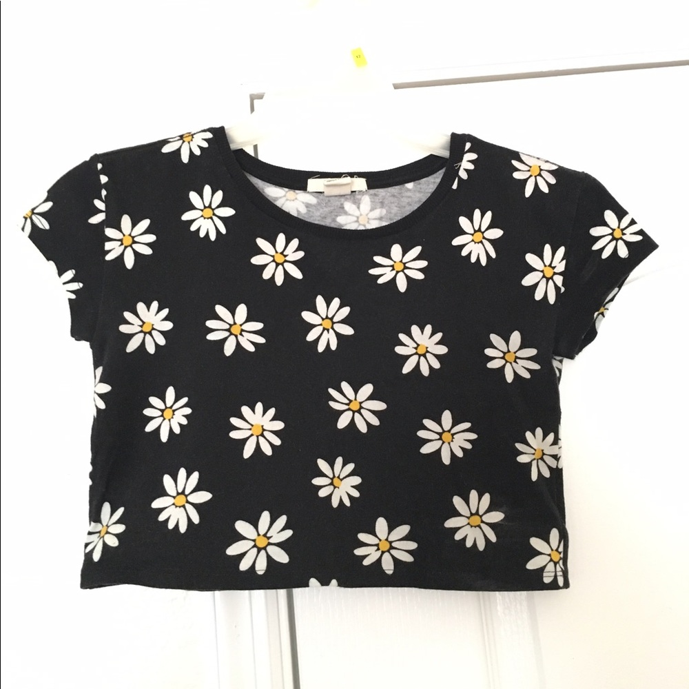 floral crop top