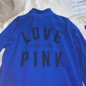 Victoria Secret Pink quarter zip