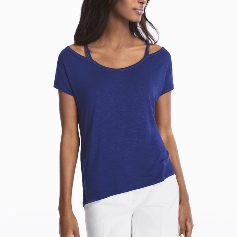 🆕 White House Black Market Cut-out Tee