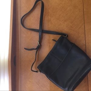 Vintage Coach Black Bucket Bag