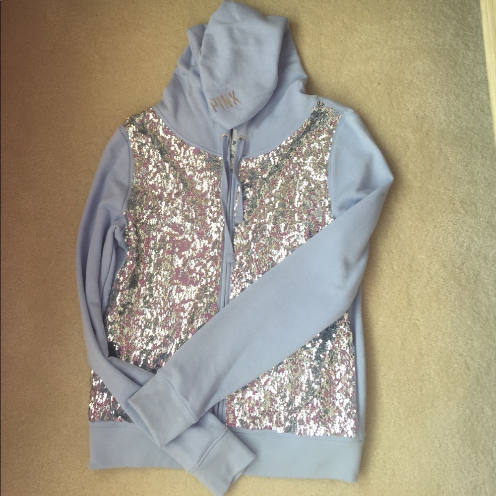 Victoria's Secret PINK sequin jacket (nwt)