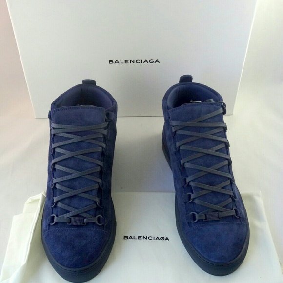 Balenciaga Other - BALENCIAGA Arena Midtop Blue Sheds Sz 40 European
