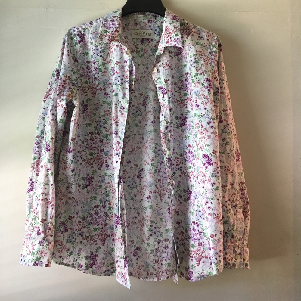 Botanical button down