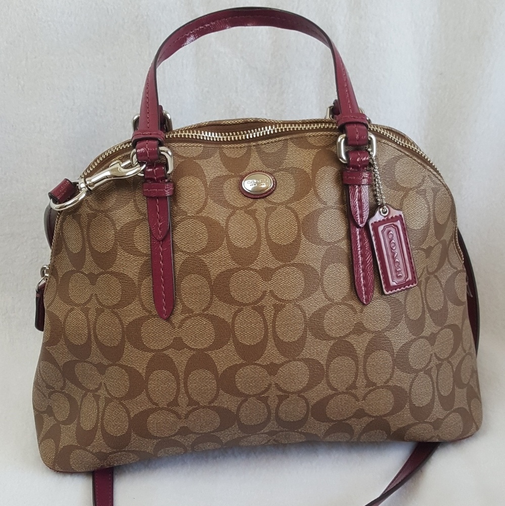 Coach peyton sig satchel