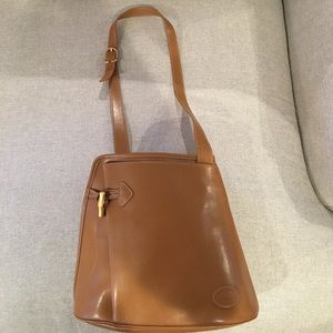 Leather Longchamp purse