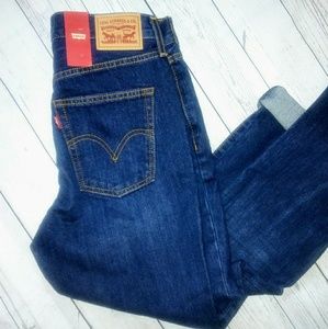 Levi Kick Flare Crop Jeans