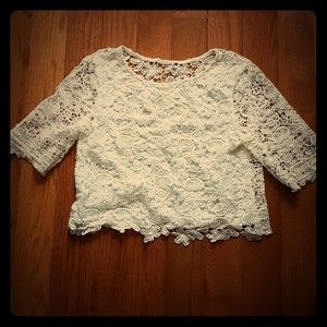 Crop Lace Top