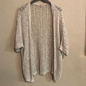 Altar'd state/ blue pepper lightweight cardigan L