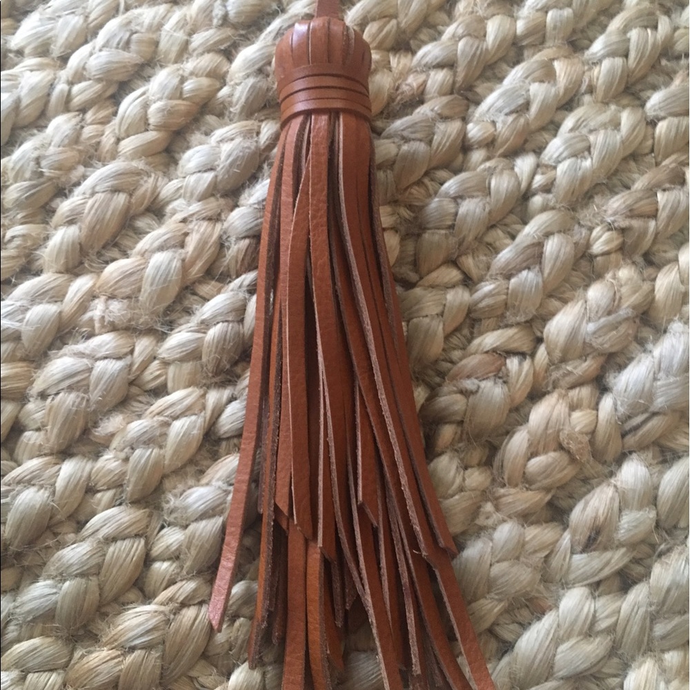 Madewell tassel key chain or purse add on! NEW