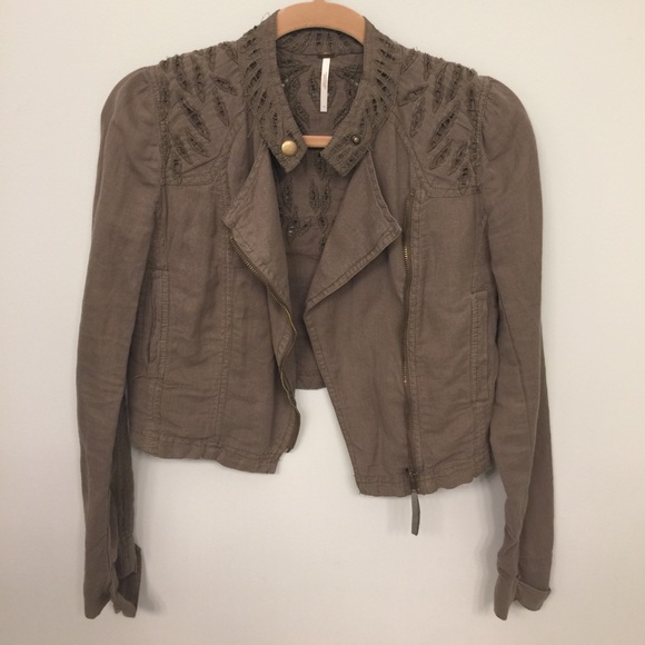 Free People Jackets & Blazers - Free People Moto Jacket